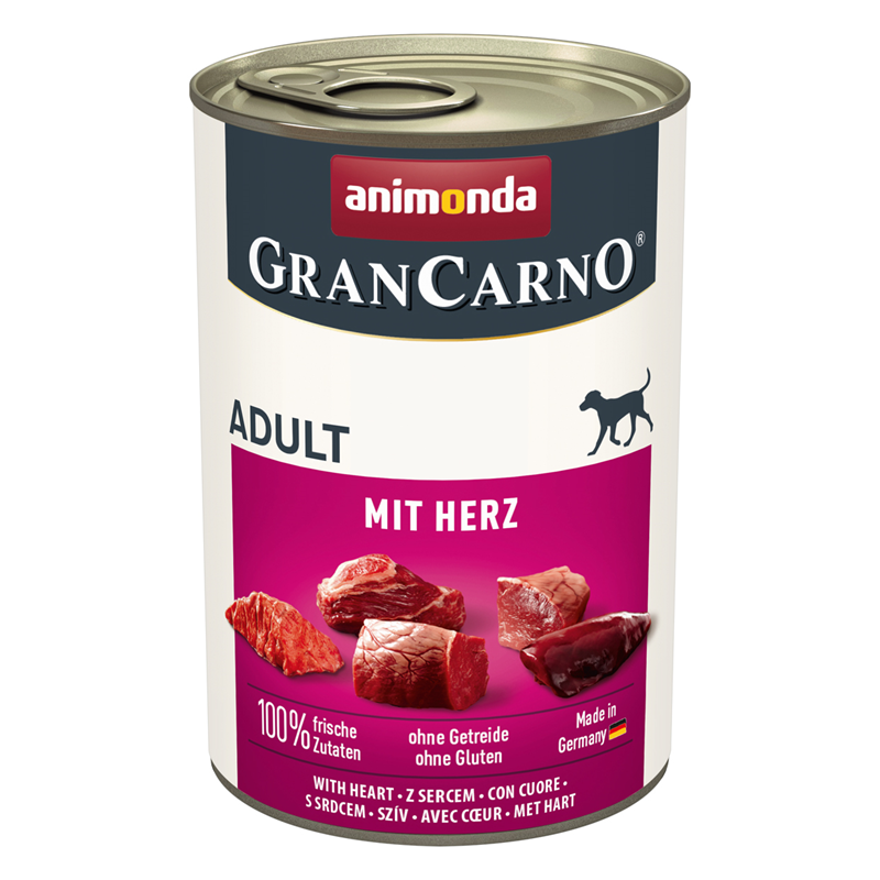 Animonda Dose GranCarno Adult mit Herz 400 g