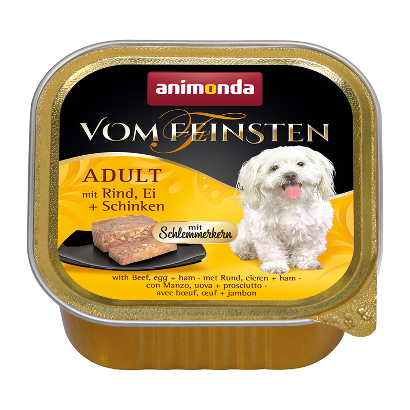 Animonda Dog Vom Feinsten Schlemmerkern mit Rind, Ei & Schinken 150 g