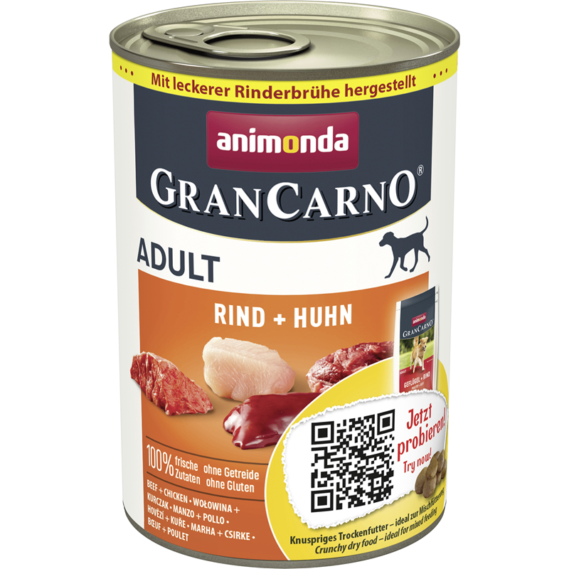 Animonda Dose GranCarno Adult Rind & Huhn 400 g
