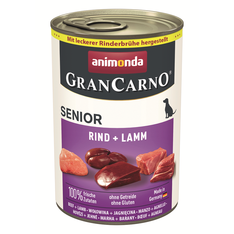 Animonda Dose GranCarno Senior Rind & Lamm 400 g