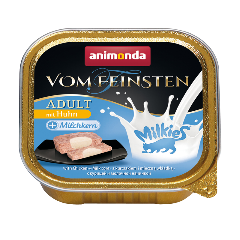 Animonda Cat Vom Feinsten mit Huhn + Milchkern 100g