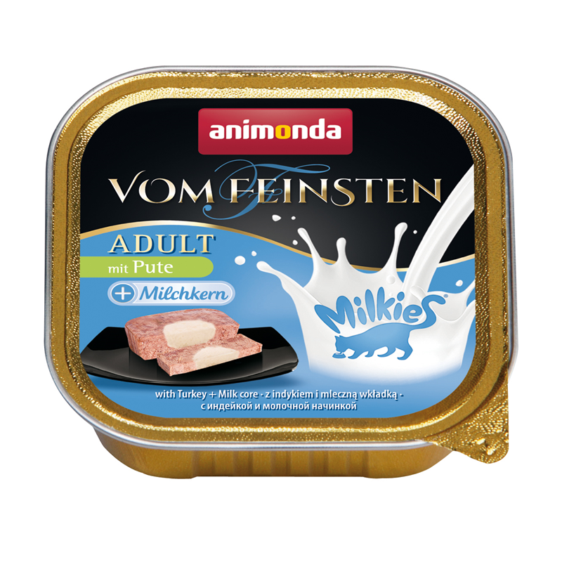 Animonda Cat Vom Feinsten mit Pute + Milchkern 100g