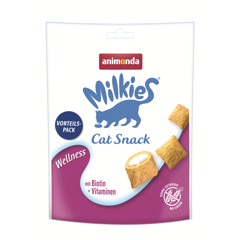 Animonda Snack Milkie Knusperkissen Wellness 120 g