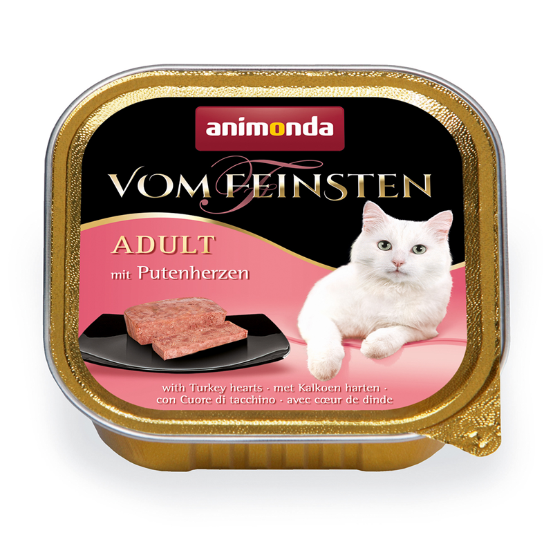 Animonda Cat Vom Feinsten Adult mit Putenherzen 100 g