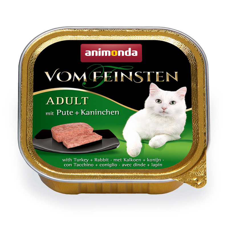 Animonda Cat Vom Feinsten Adult mit Pute & Kaninchen 100g