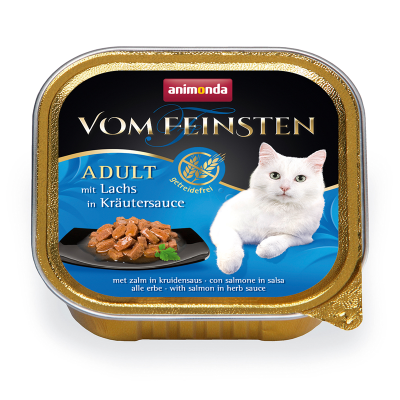 Animonda Cat Vom Feinsten mit Lachs in Kräutersauce 100g