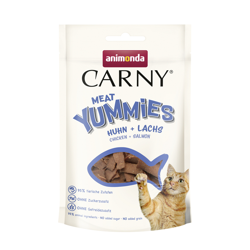animonda Carny Meat Yummies Adult Huhn + Lachs 50 g