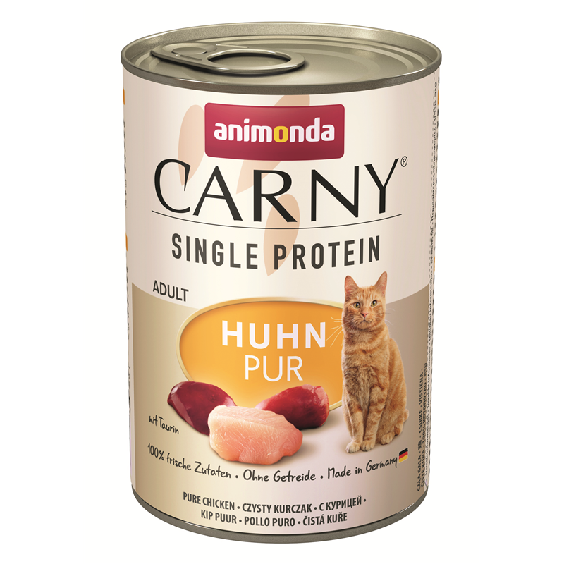 Animonda Cat Dose  Carny Adult Single Protein Huhn pur 400g