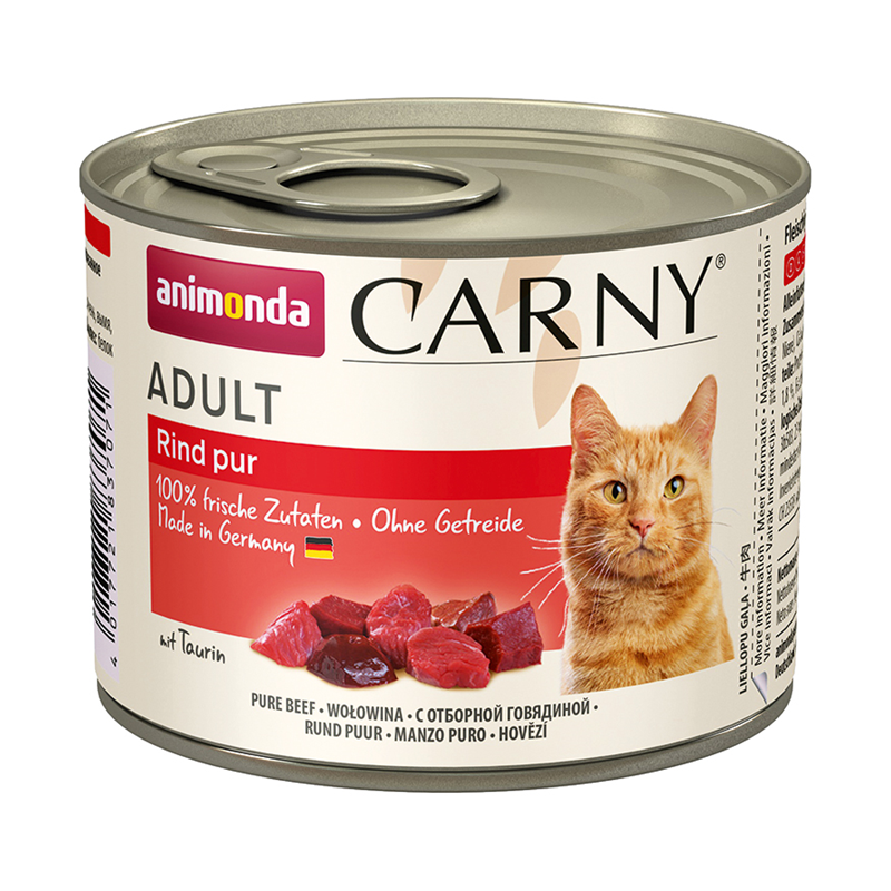 Animonda Cat Dose Carny Adult Rind pur 200g