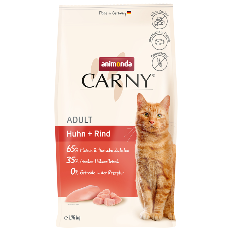 Animonda Cat Trocken Carny Adult Huhn + Rind 1,75kg