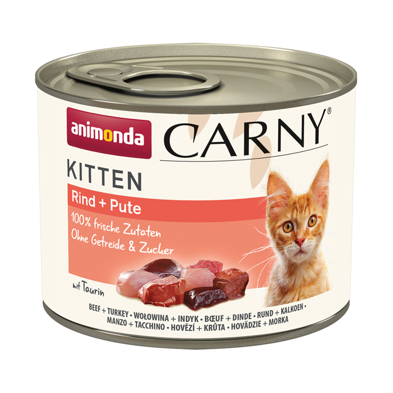 Animonda Cat Dose Carny Kitten Rind + Pute 200 g