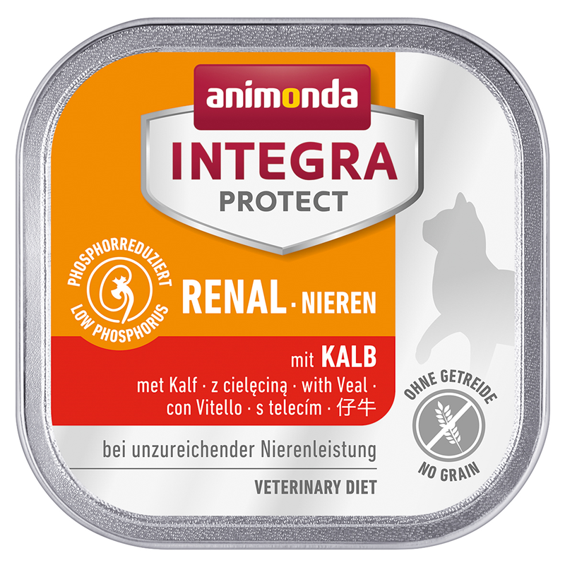 Animonda Cat Schale Integra Protect Niere mit Kalb 100 g