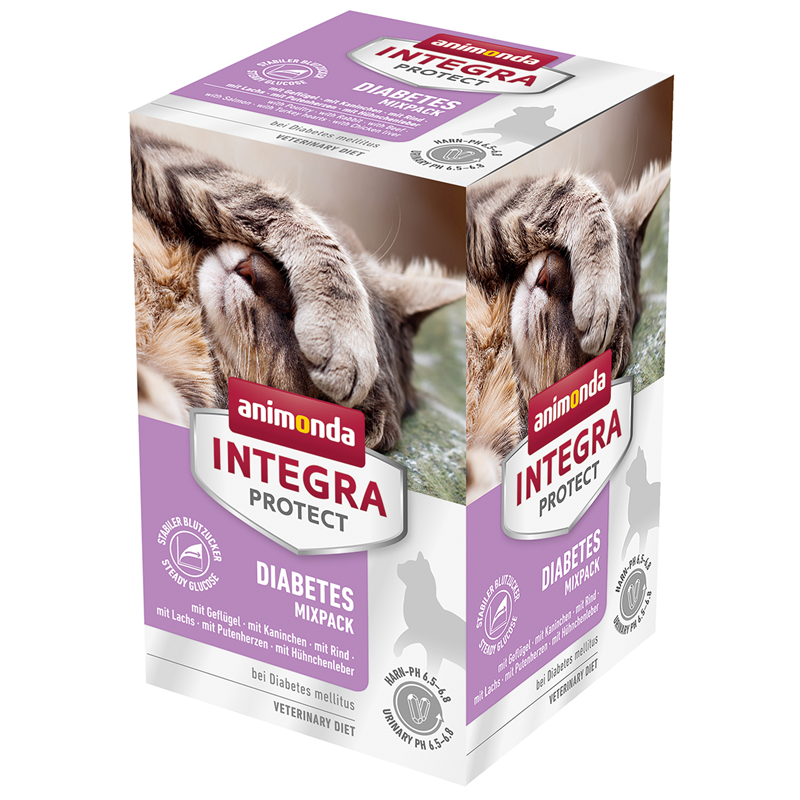 Animonda INTEGRA PROTECT Adult Diabetes Mix Pack 6x100g