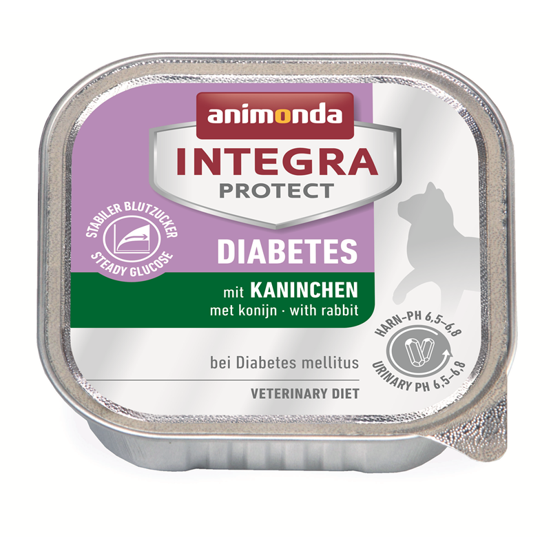 Animonda Cat Schale Integra Protect Diabetes mit Kaninchen 100 g