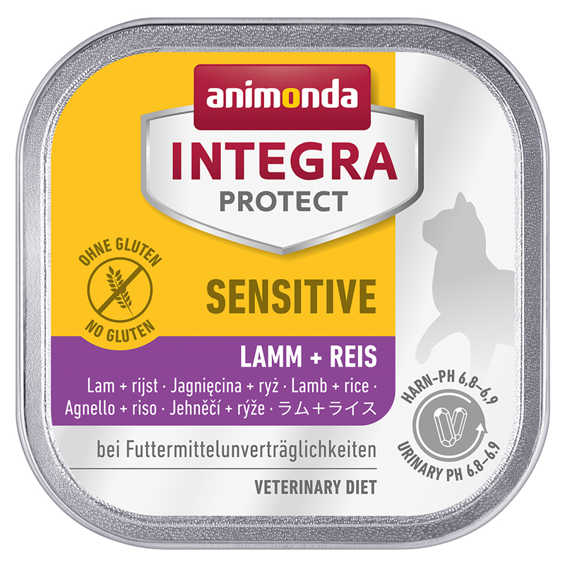 Animonda Cat Schale Integra Protect Sensitiv mit Lamm & Reis 100g
