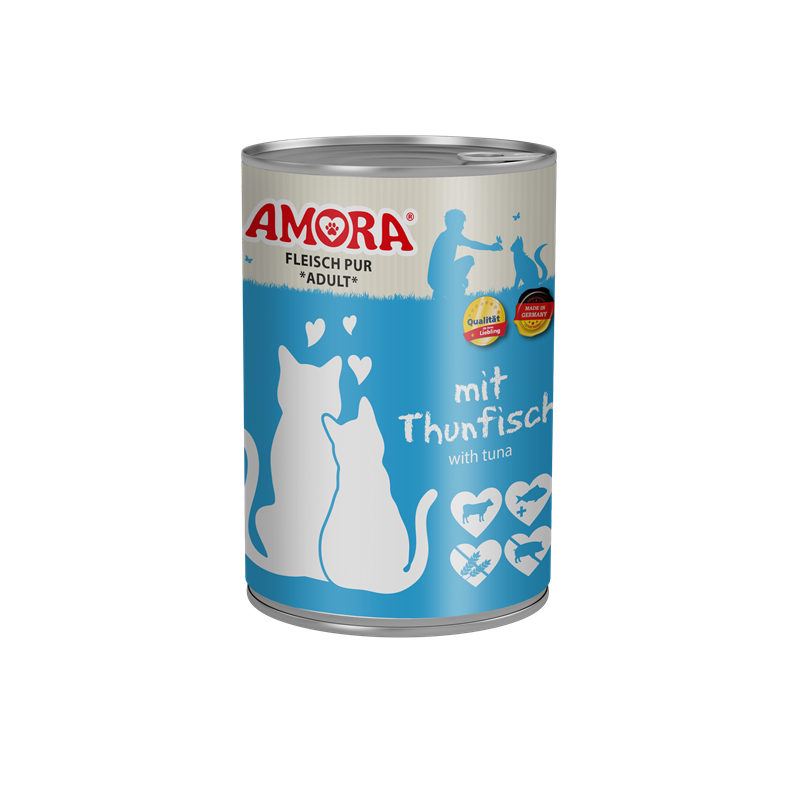 AMORA Fleisch Pur mit Thunfisch 400g