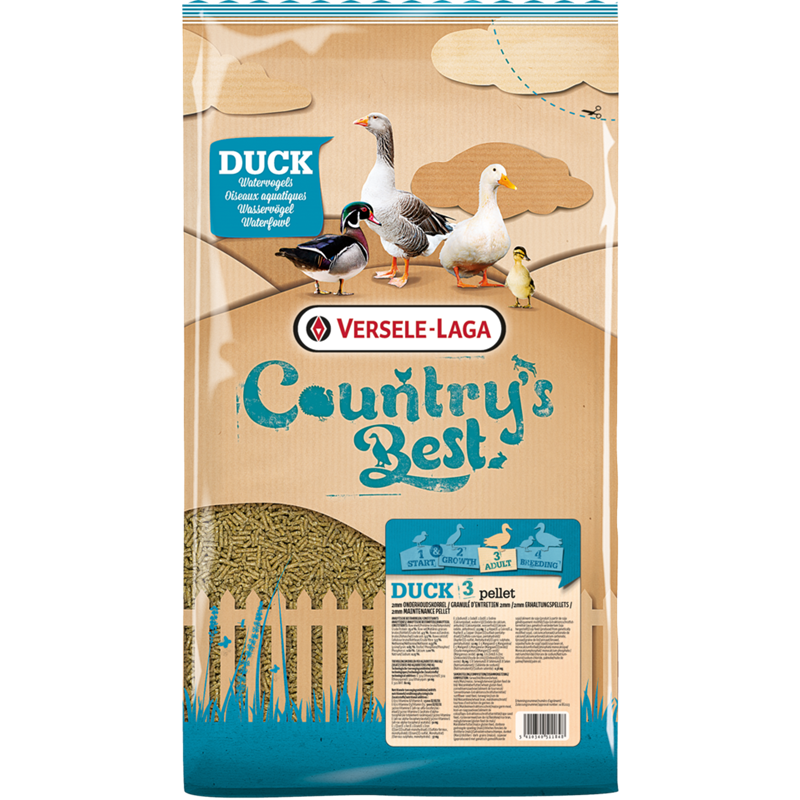 Versele Laga Countrys Best Duck 3 pellet 5 kg