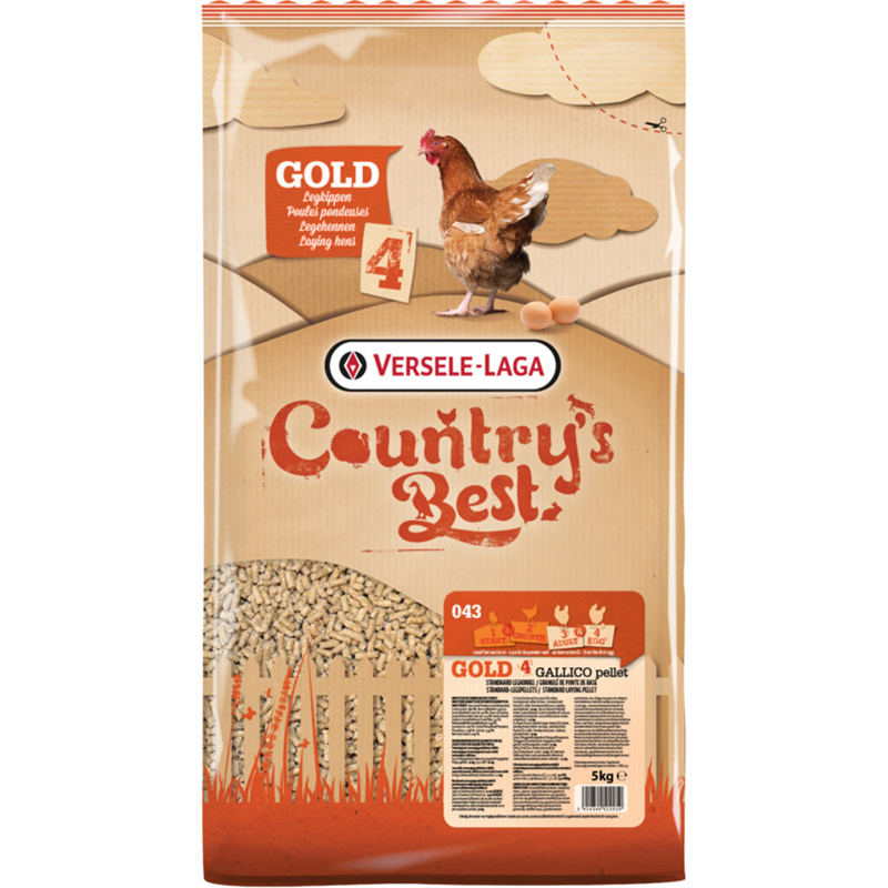 Versele Laga Countrys Best Gold 4 Gallico pellet
