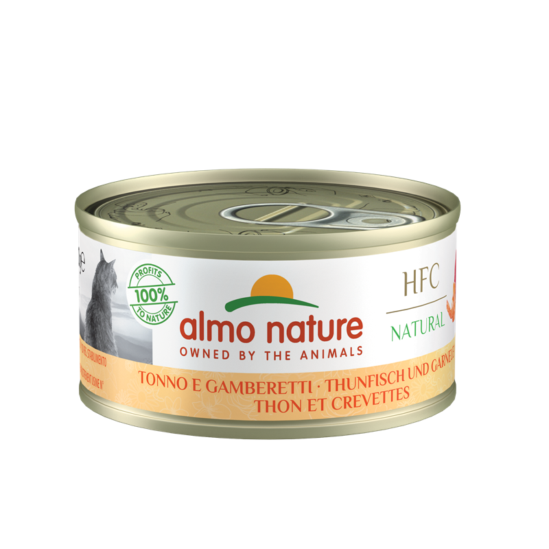 Almo Nature HFC Natural Thunfisch & Garnelen 70g