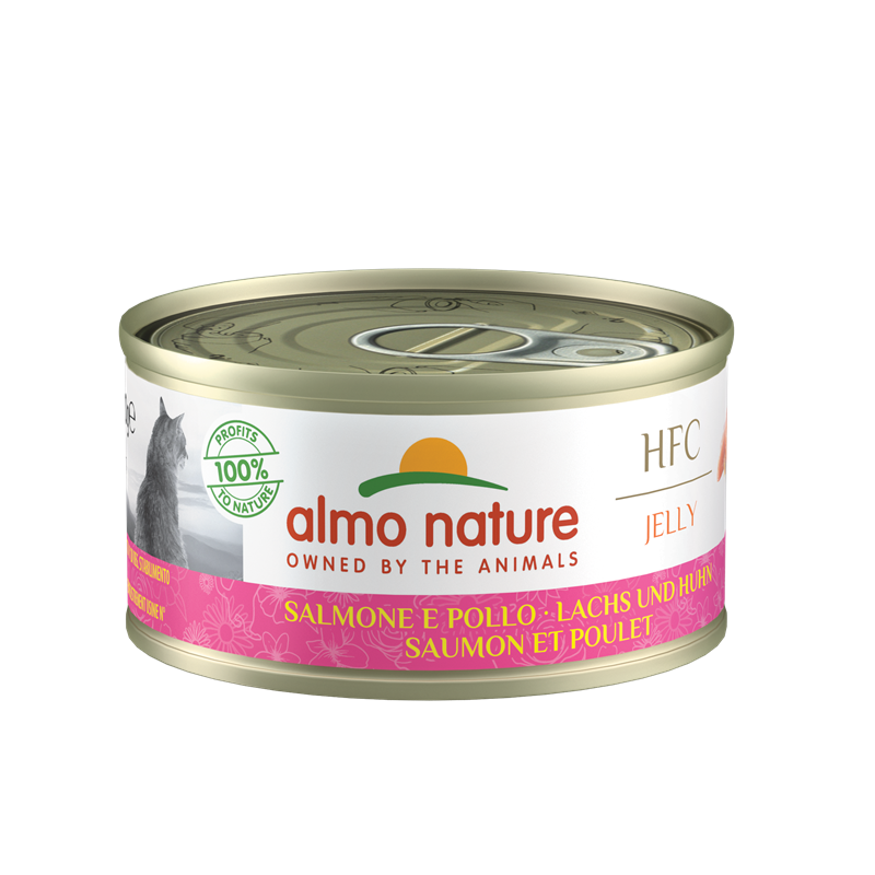 Almo Nature HFC Jelly Lachs & Huhn 70g