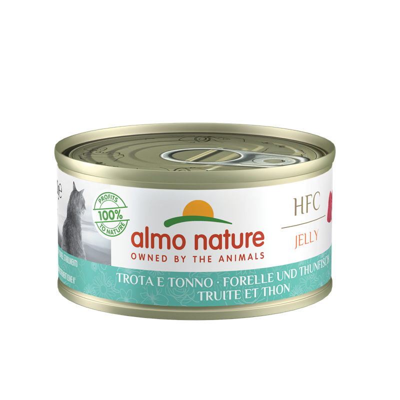 Almo Nature HFC Jelly Forelle & Thunfisch 70g