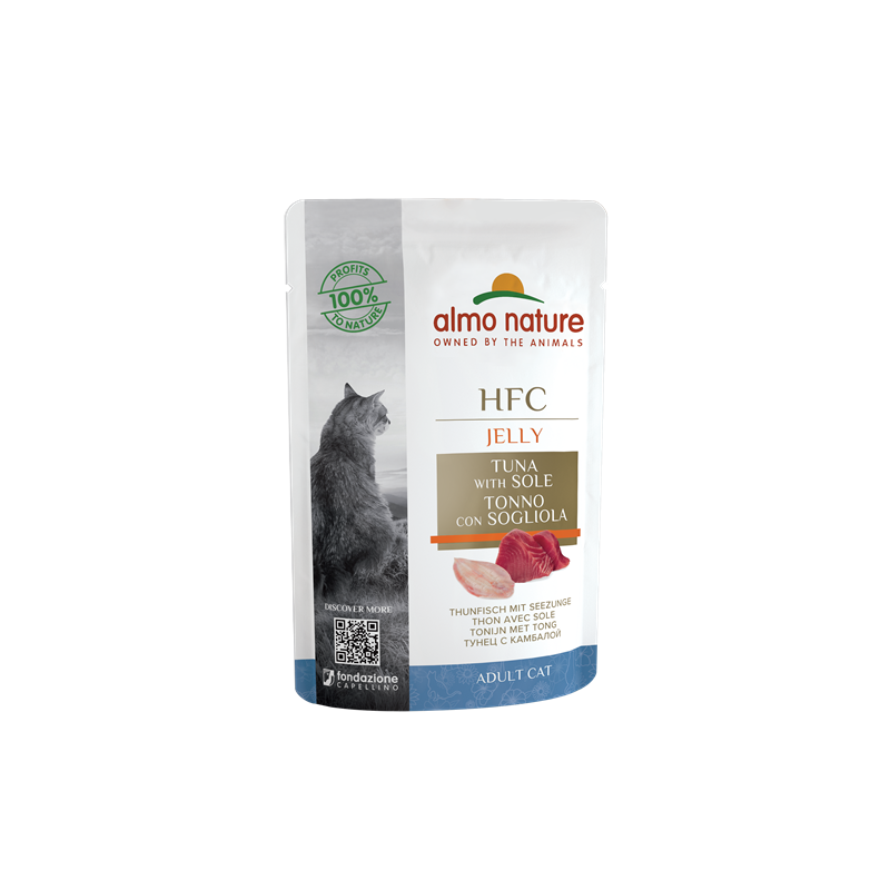 Almo Nature HFC Jelly Thunfisch und Seezunge 55 g