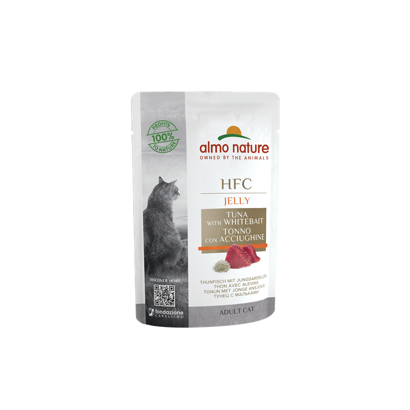 Almo Nature HFC Jelly mit Thunfisch und Jungsardellen 55 g