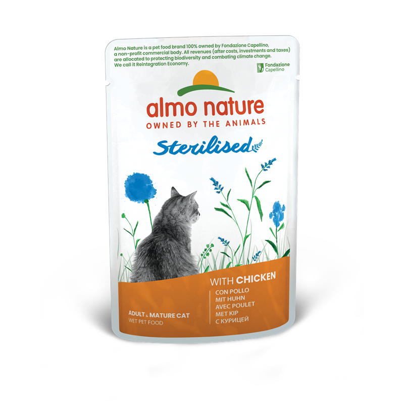 Almo Nature PB Holistic Sterilised mit Huhn 70g