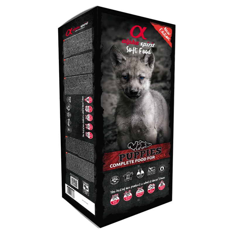 alpha spirit Dog Semi-Moist Compl. Puppies 9kg