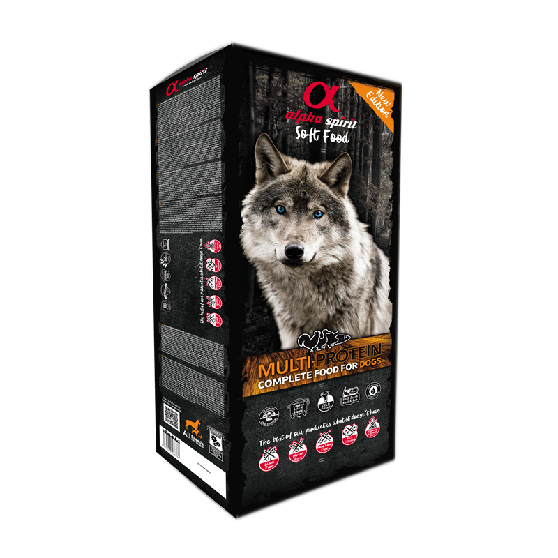 alpha spirit Dog Complete Soft Food Multiprotein 9kg