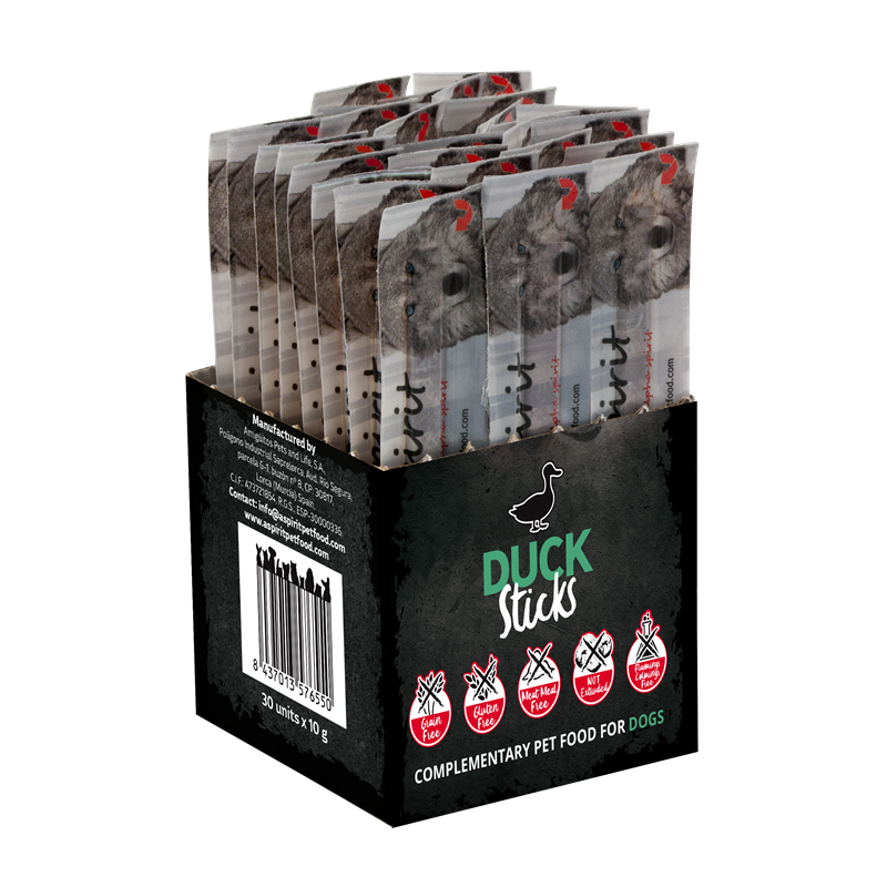 alpha spirit Dog Individual Stick Ente 30er-Box