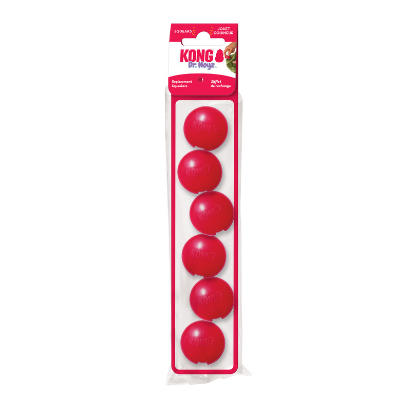 KONG Plush Squeakers Small 6er Pack