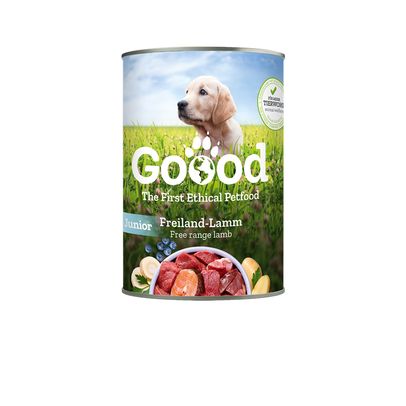 GOOOD Junior Freilandlamm & Nachhaltige Forelle Dose 400 g