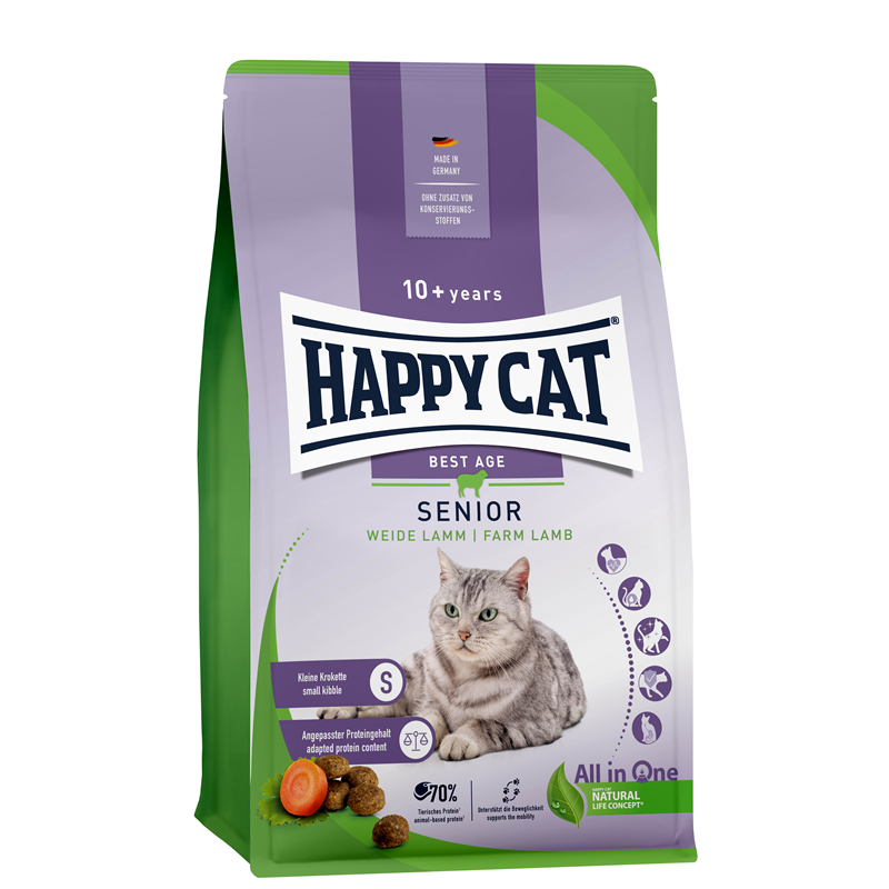 Happy Cat Senior Weide Lamm 4 kg