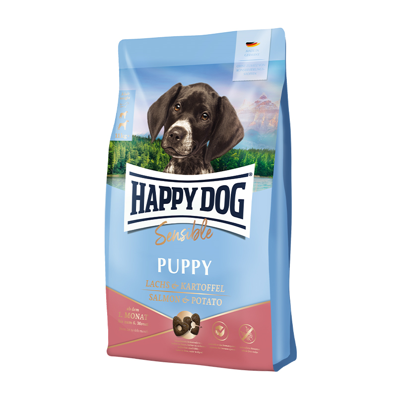 Happy Dog Sensible Puppy Lachs & Kartoffel 4 kg
