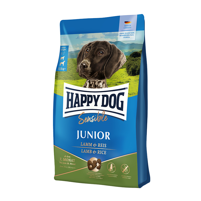 Happy Dog Sensible Junior Lamm & Reis 10 kg