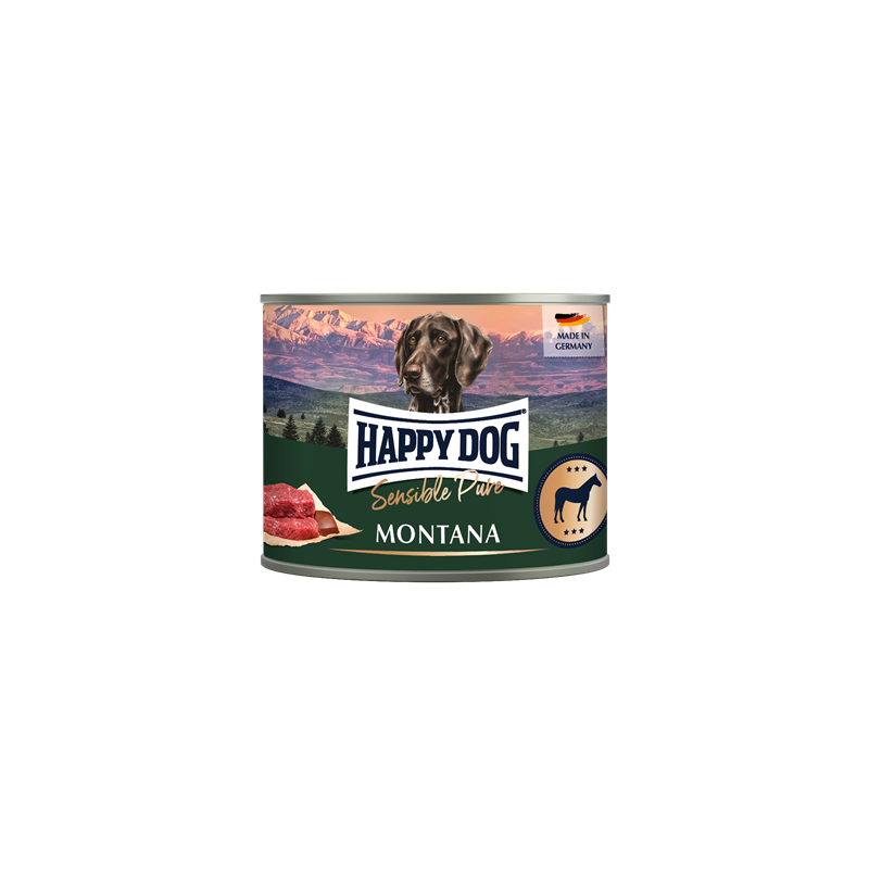 Happy Dog Dose Sensible Pure Montana Pferd 200g