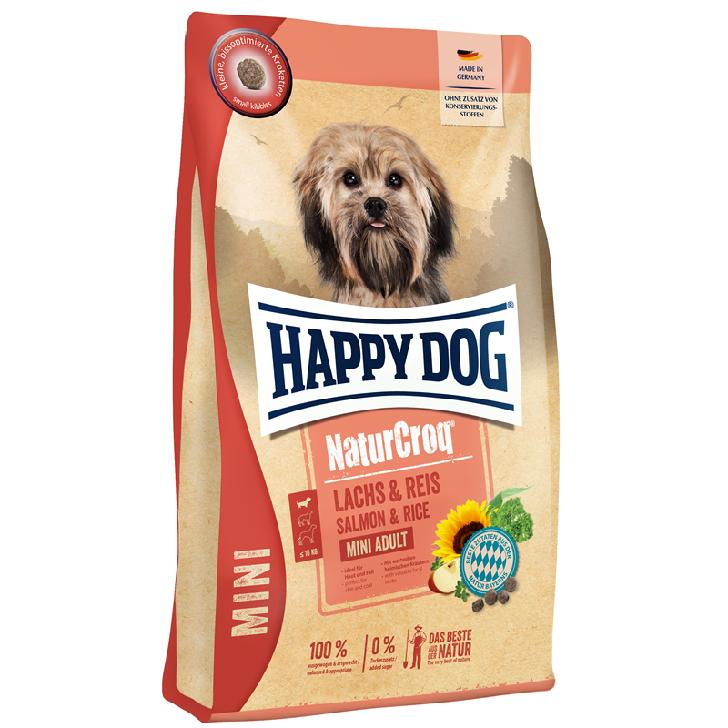 Happy Dog NaturCroq Mini Lachs&Reis 800g