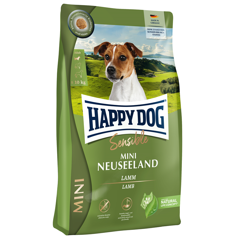 Happy Dog Sensible Mini Neuseeland 4 kg