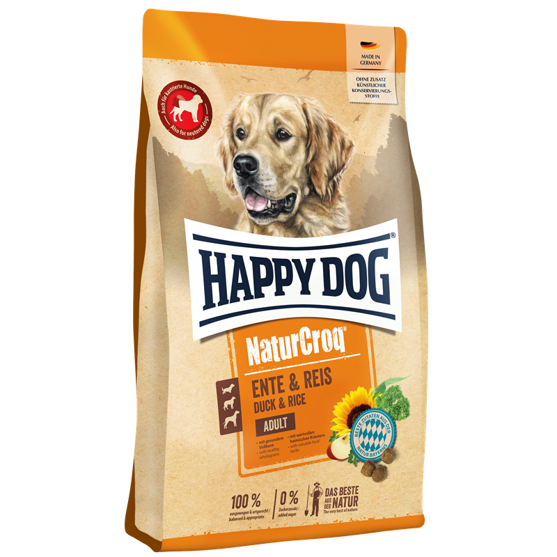Happy Dog Premium NaturCroq Ente & Reis 11 kg