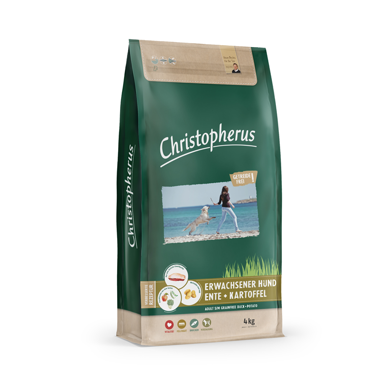 Christopherus Getreidefrei Ente&Kartoffel 4kg
