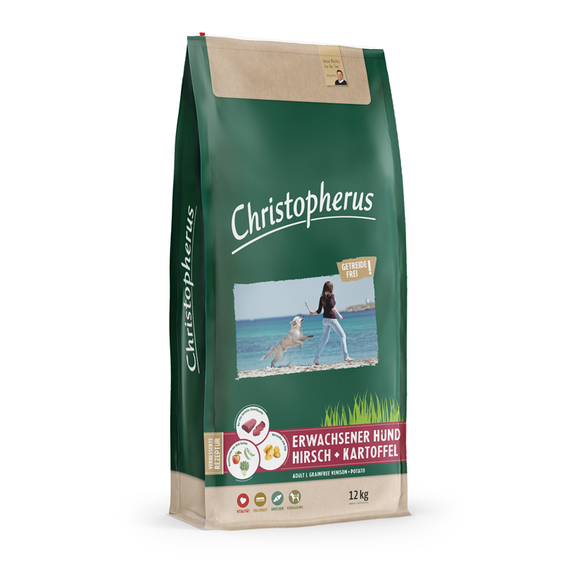Christopherus Getreidefrei Hirsch&Kartoffel 12kg