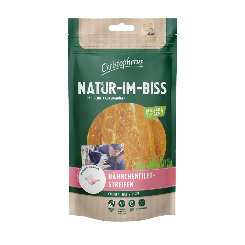 Christopherus Snack Hähnchenfiletstreifen 70 g