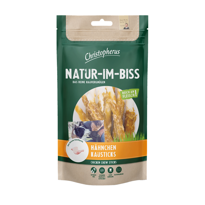 Christopherus Snack Hähnchenkausticks 70 g