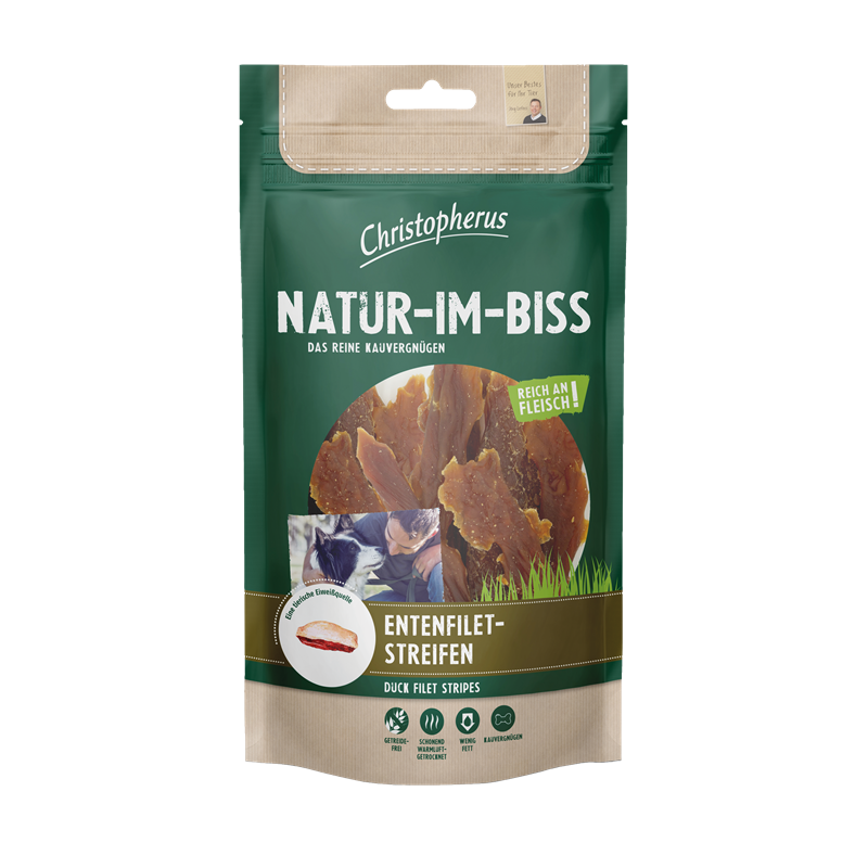 Christopherus Snack Entenfiletstreifen 70g
