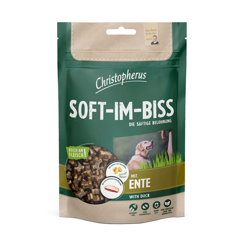 Christopherus Snacks Soft-Im-Biss mit Ente 125 g