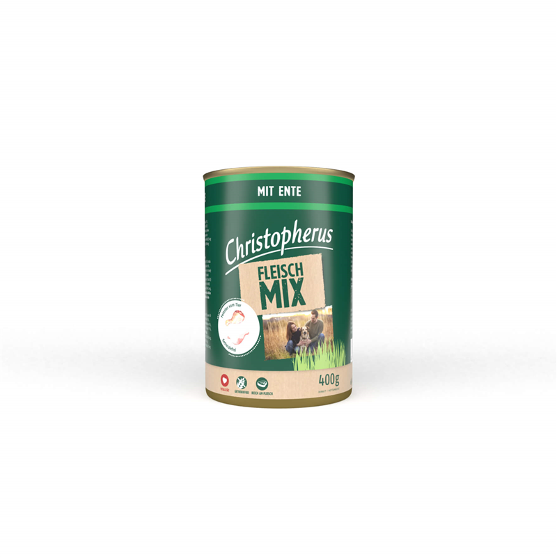 Christopherus Fleischmix - mit Ente 400g-Dose