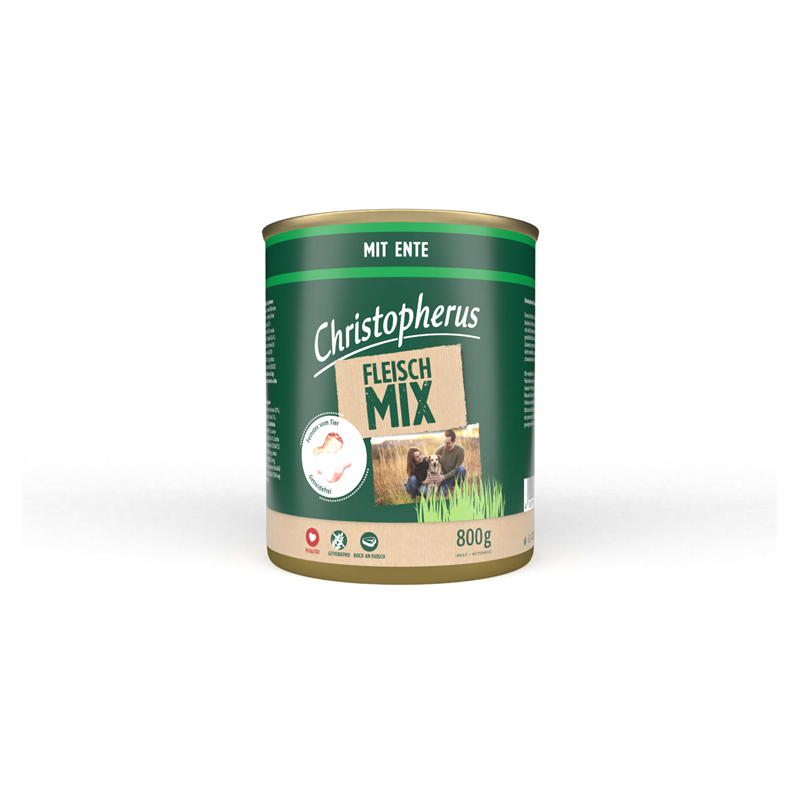 Christopherus Fleischmix - mit Ente 800g-Dose