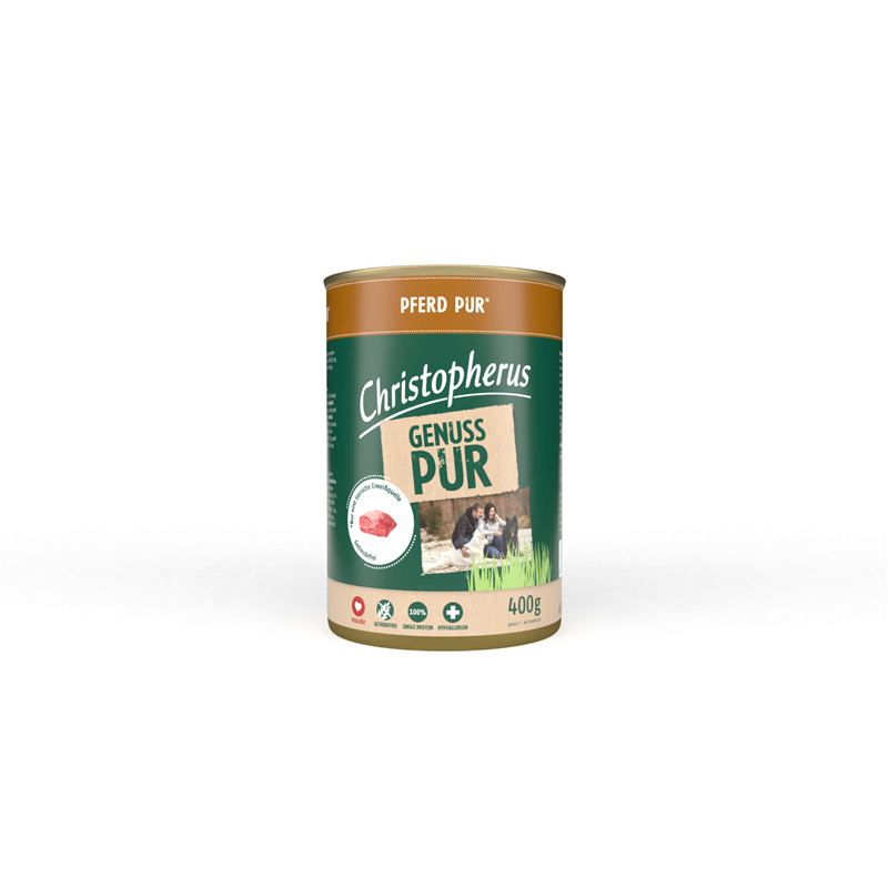 Christopherus Pur Pferd 400g-Dose