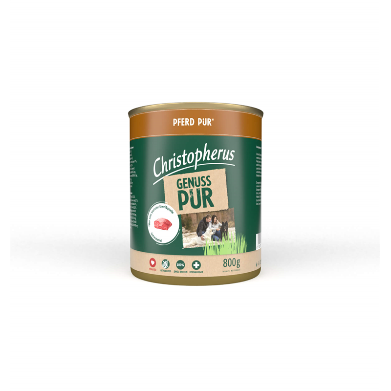 Christopherus Pur Pferd 800g-Dose